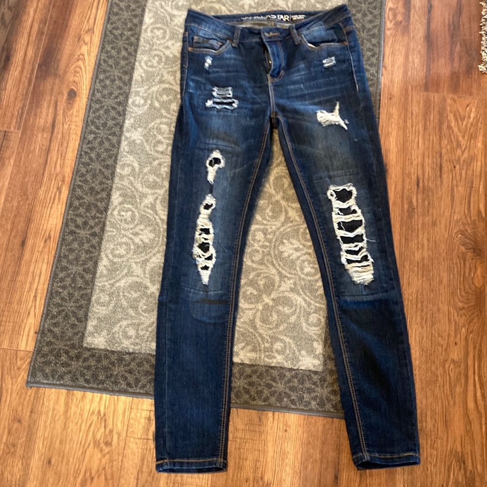 Vanilla star mid rise skinny jeans